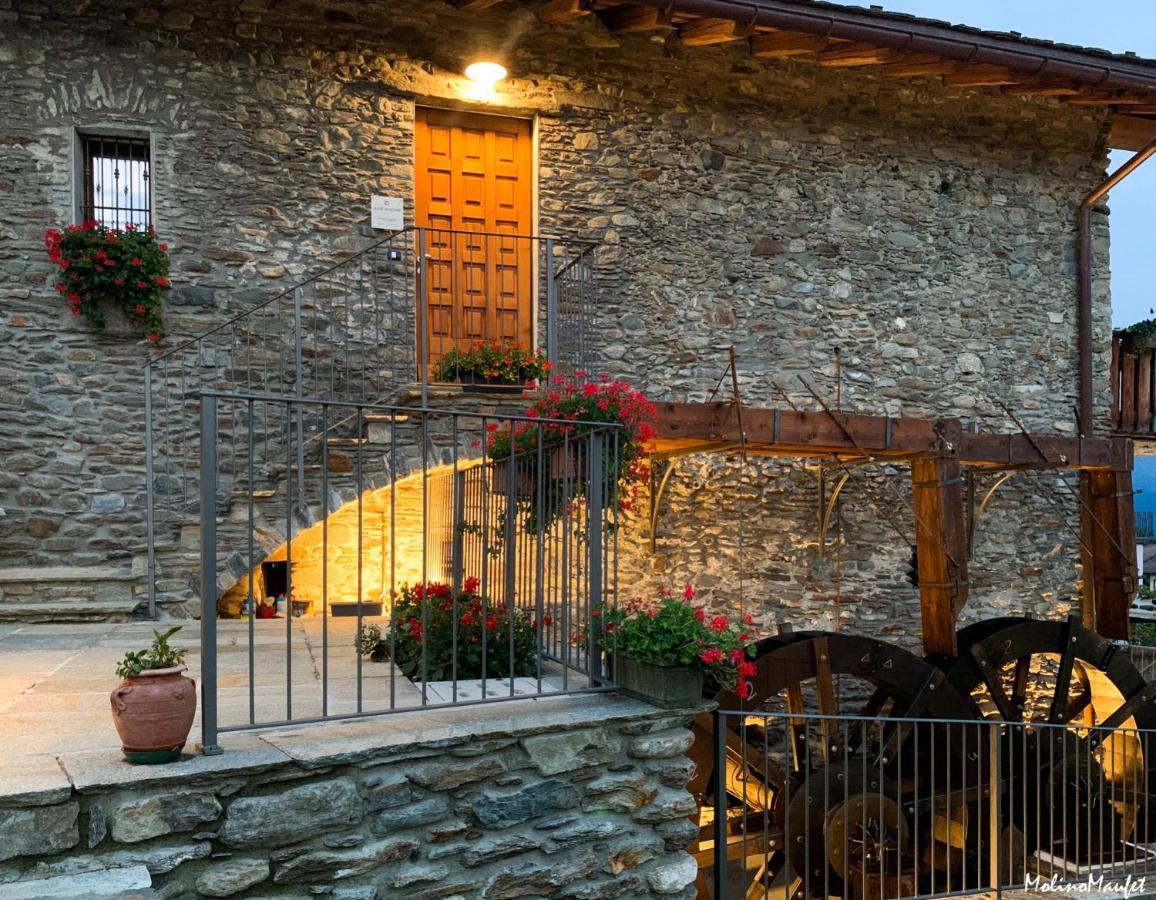 La Volta - Lake Como Heritage Home In Molino Maufet Watermill - Patio On The Garden Colico Exteriér fotografie